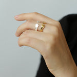 Poseidon Open Ring - floysun