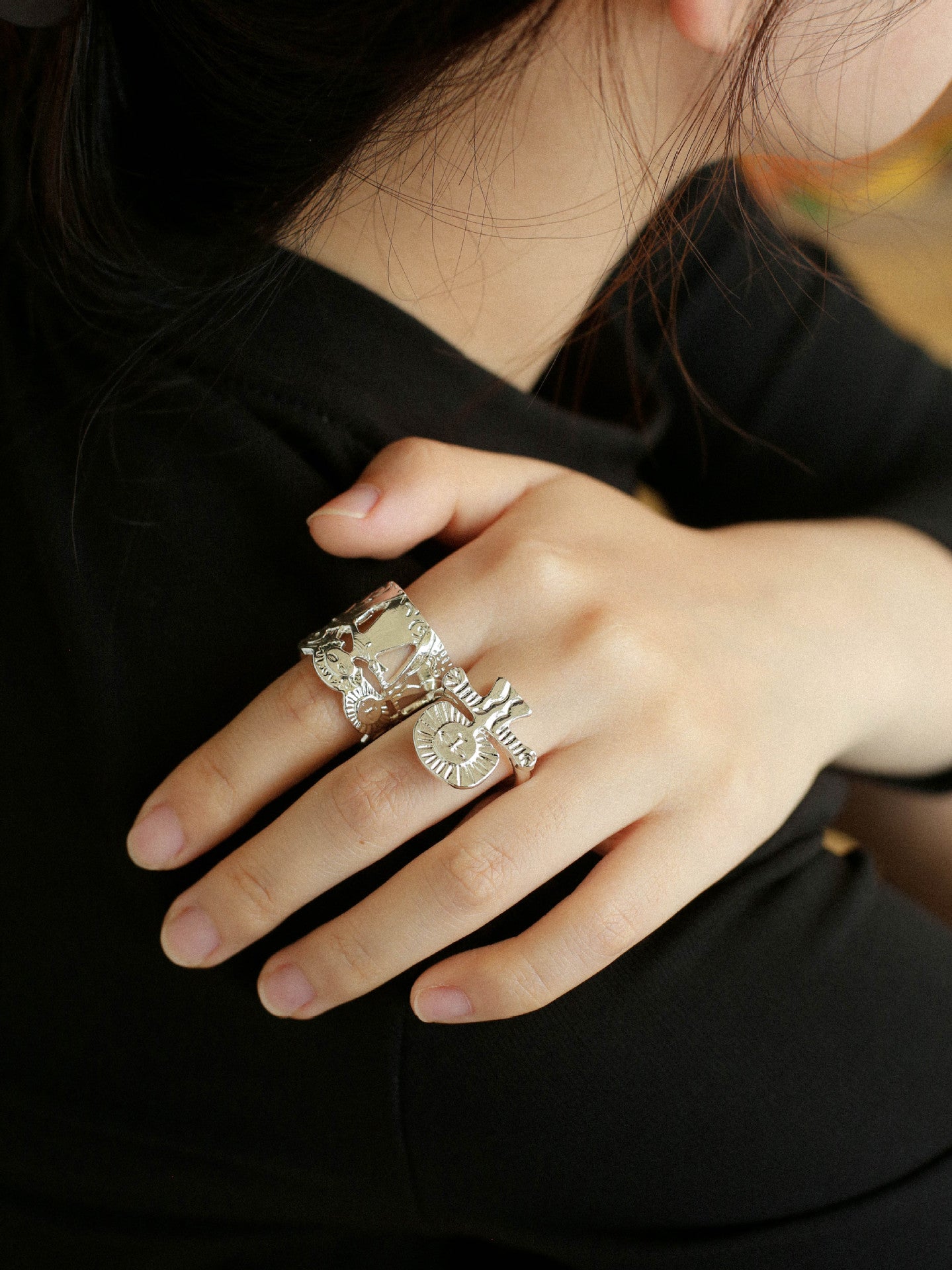 Poseidon Open Ring - floysun