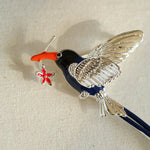 Princess - Inspired Enamel Magpie Brooch - floysun