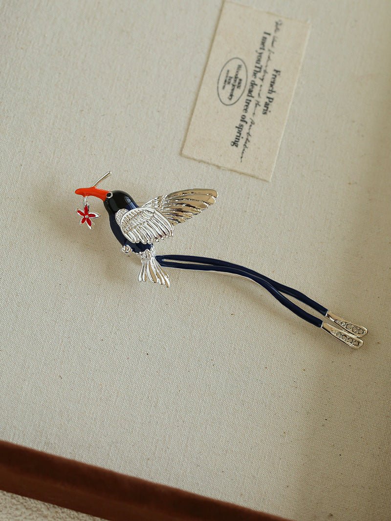 Princess - Inspired Enamel Magpie Brooch - floysun
