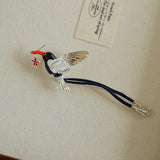 Princess - Inspired Enamel Magpie Brooch - floysun