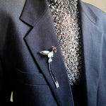 Princess - Inspired Enamel Magpie Brooch - floysun