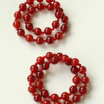 Radiant Red Agate Double Wrap Necklace - Bracelet - floysun
