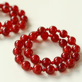 Radiant Red Agate Double Wrap Necklace - Bracelet - floysun