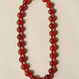 Radiant Red Agate Double Wrap Necklace - Bracelet - floysun