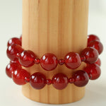 Radiant Red Agate Double Wrap Necklace - Bracelet - floysun