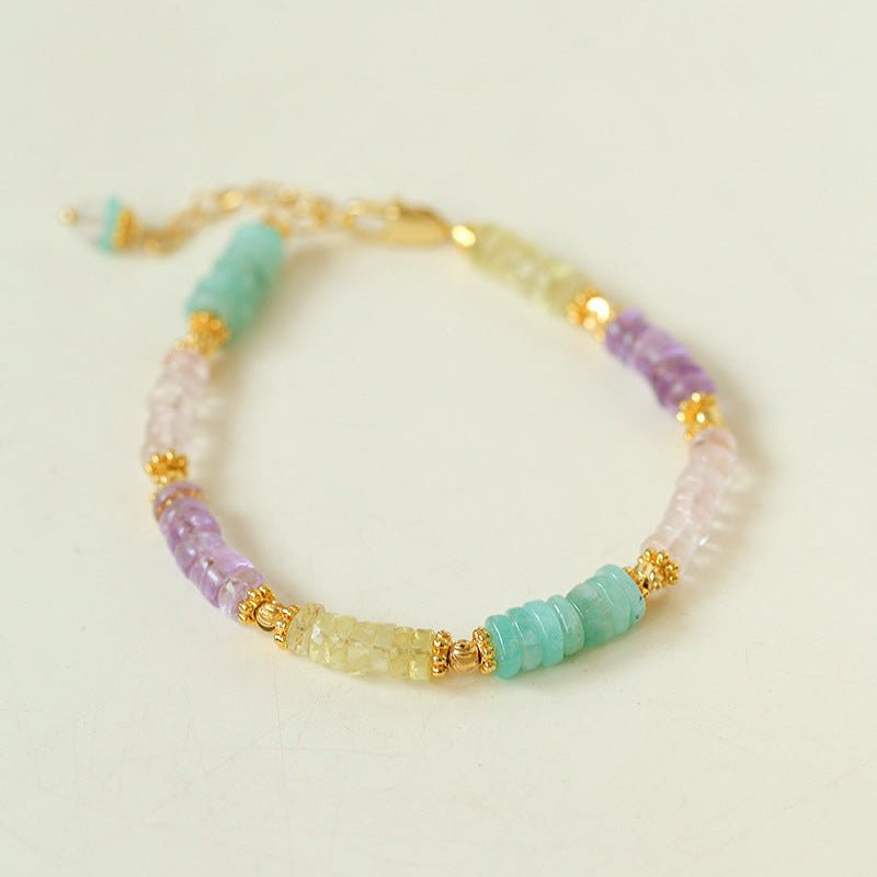 Rainbow Crystal Bracelet - floysun