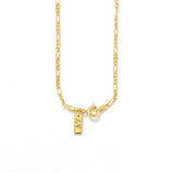 Rectangular Black Onyx Pendant Layering Necklace - floysun