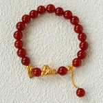 Red Agate Lucky Horse Bracelet - floysun
