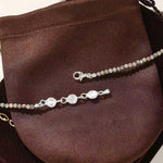 Retro Coastal Map Stone Choker - Handcrafted S925 Sterling Silver Ocean Talisman Necklace - floysun