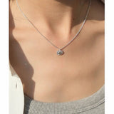 Retro Coastal Trident Pendant Necklace - S925 Sterling Silver Poseidon Talisman - floysun