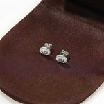 Retro Coastal Trident Stud Earrings - Handcrafted S925 Sterling Silver Mini Poseidon Talisman - floysun