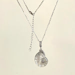 Retro Nautical - Style Conch Pendant Necklace — Natural Crystal Necklace - floysun