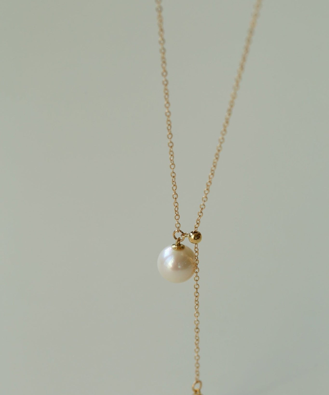 Retro Pull - Through Pearl Pendant Necklace - floysun