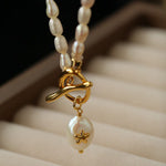 Rice Pearl OT Necklace - floysun