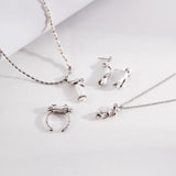 Romantic Baroque Pearl Pendant Chain Necklace - floysun