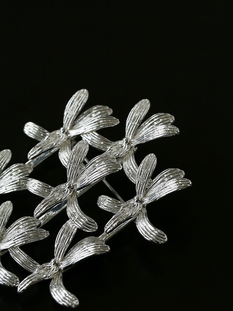 Romantic Orchid Flower Brooch - floysun