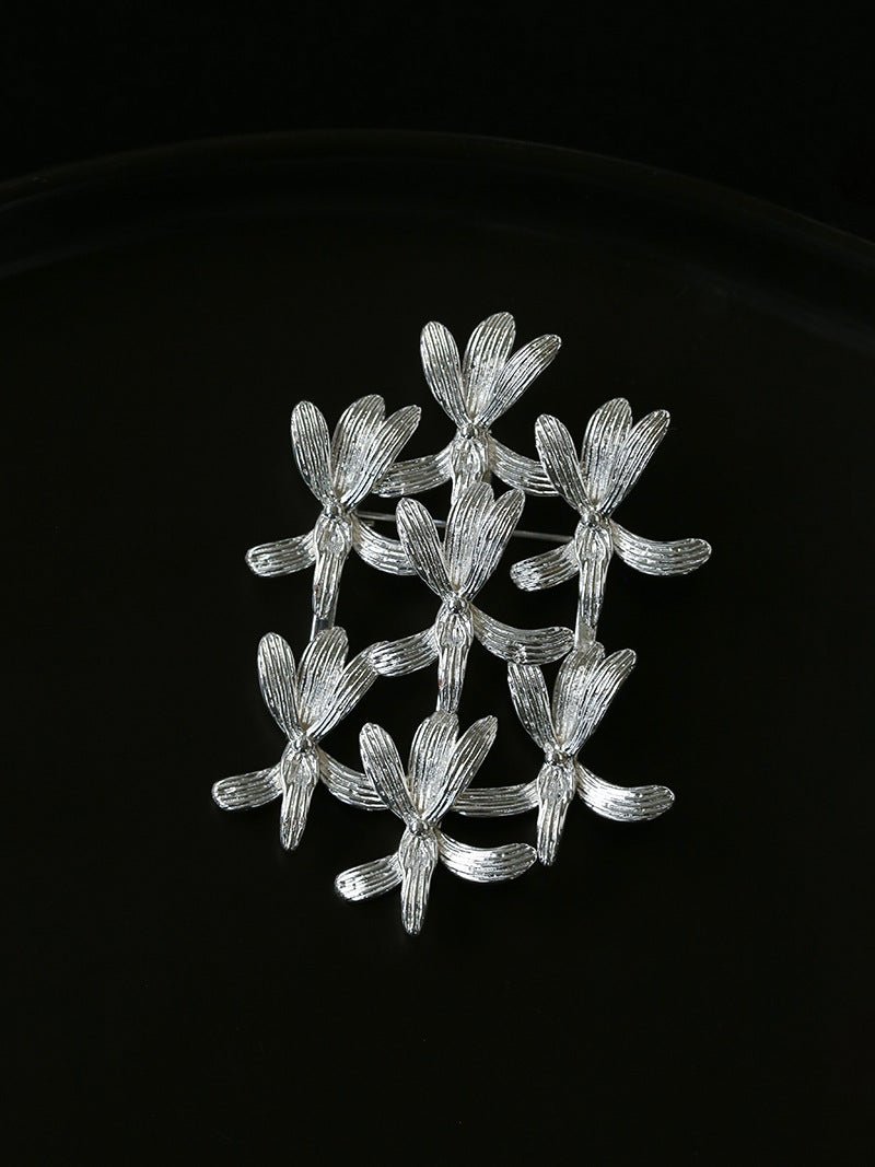 Romantic Orchid Flower Brooch - floysun