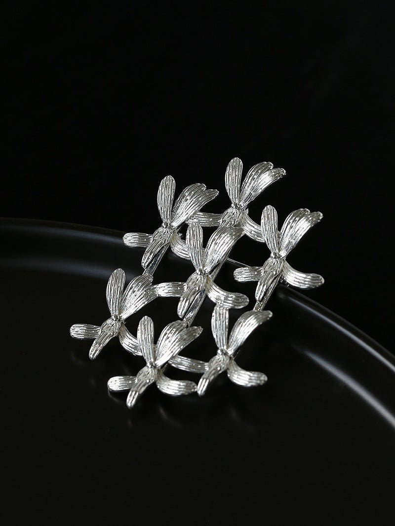 Romantic Orchid Flower Brooch - floysun