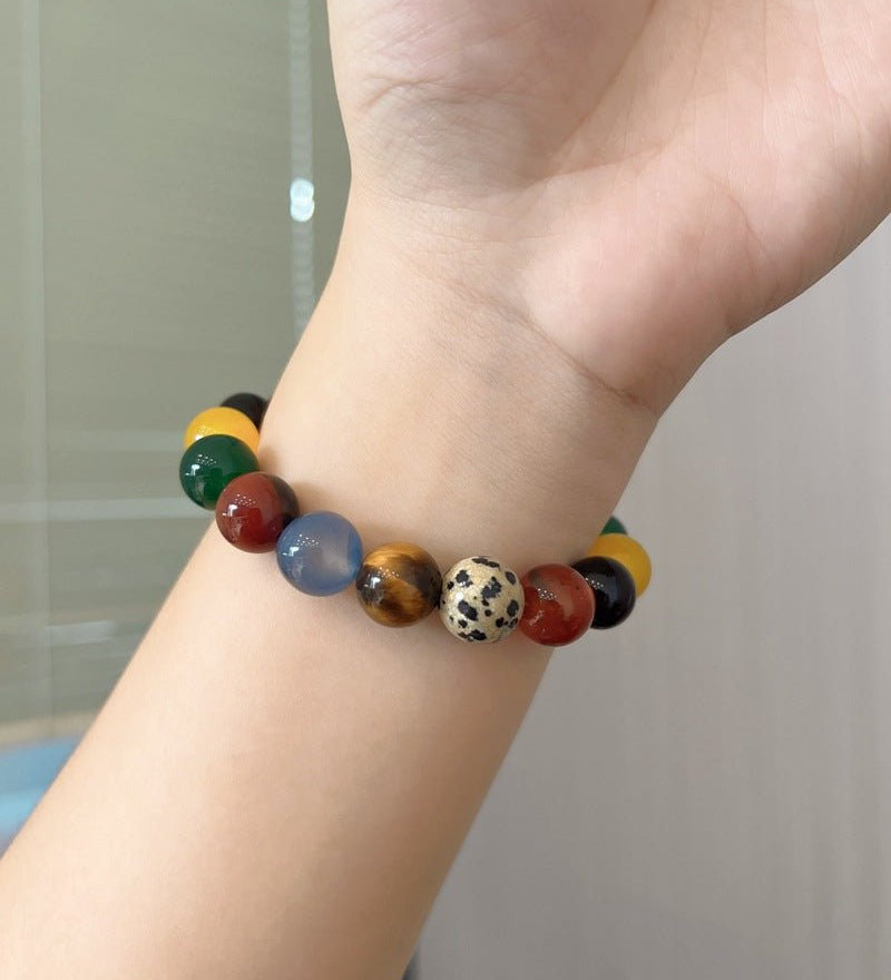 Romantic Universe Dopamine Color Beaded Bracelet - floysun