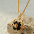 Rose Quartz Black Agate Clover Necklaces - floysun
