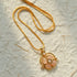 Rose Quartz Black Agate Clover Necklaces - floysun