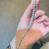 Round Bezel Tennis Bracelet - floysun