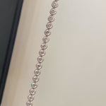 Round Bezel Tennis Bracelet - floysun