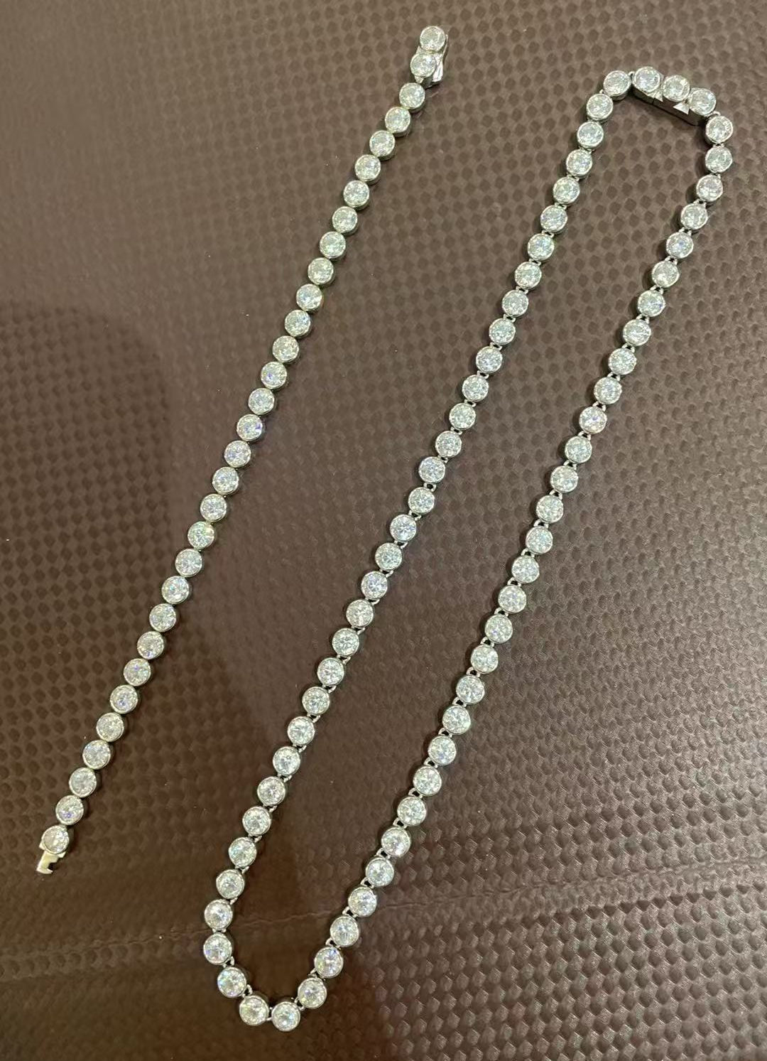 Round Bezel Tennis Bracelet - floysun