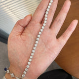 Round Bezel Tennis Bracelet - floysun