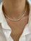 Round Bezel Tennis Necklace - floysun