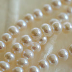 Round Freshwater Pearl Gold Accent Necklace - floysun