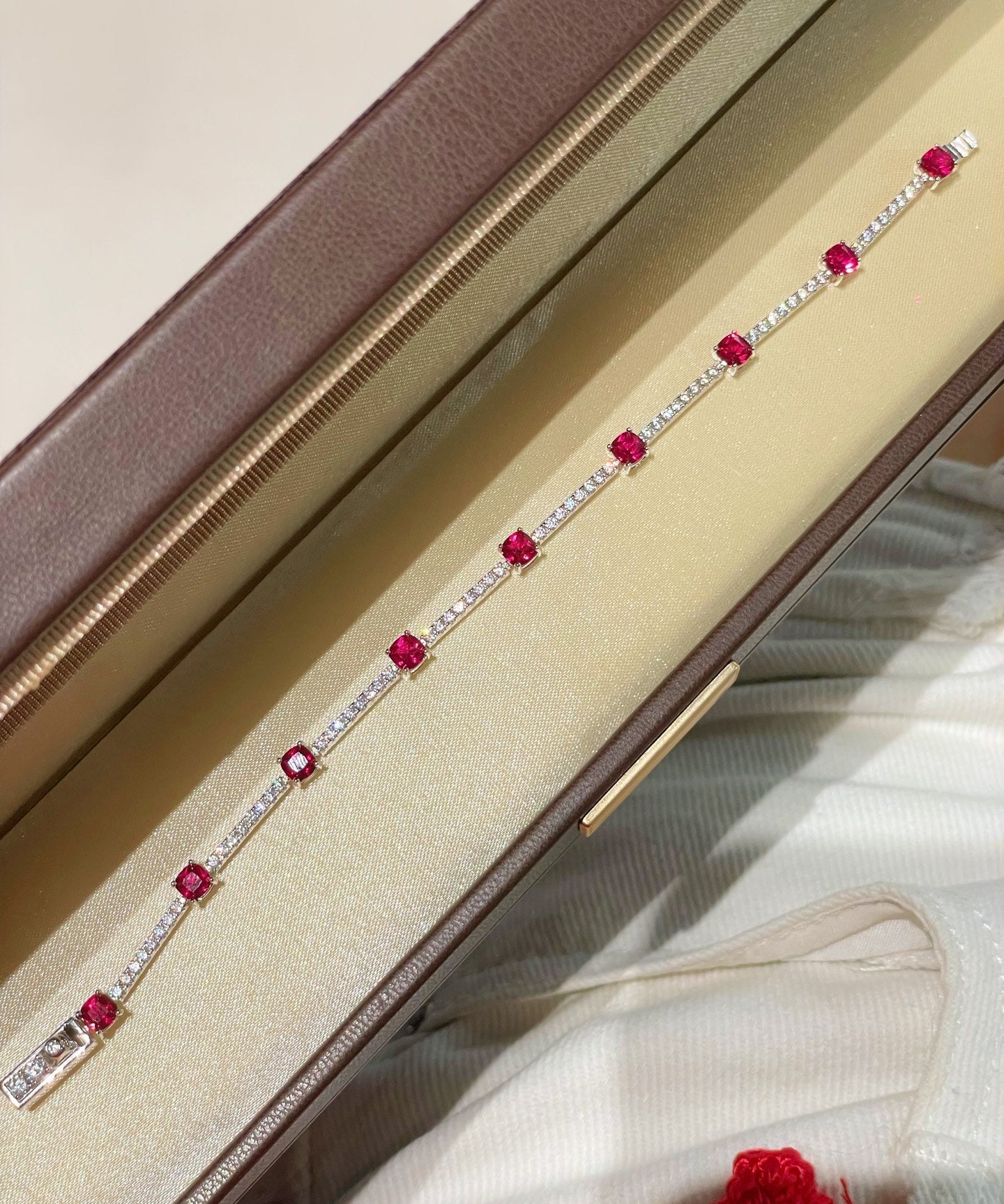 Ruby T - Bar & Diamond Accent Bracelet - floysun