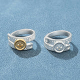 Ruler Wrap Button Ring - floysun