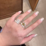 Ruler Wrap Button Ring - floysun