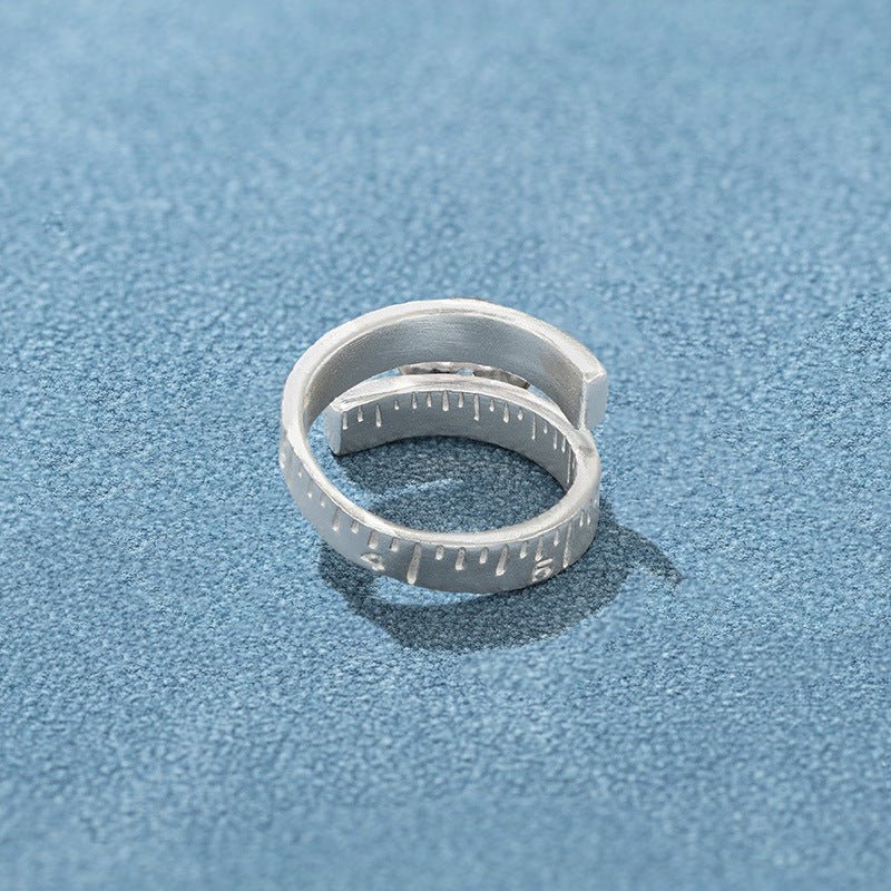 Ruler Wrap Button Ring - floysun