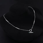 S925 Gold - Plated Emerald CZ Necklace - floysun