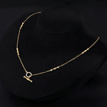 S925 Gold - Plated Emerald CZ Necklace - floysun