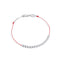 S925 Silver Gold - Plated CZ Colored String Bracelet - floysun