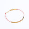 S925 Silver Gold - Plated CZ Colored String Bracelet - floysun