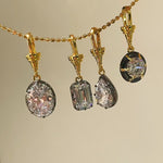 S925 Silver Gold Plated Square Bead Chain Necklace - floysun