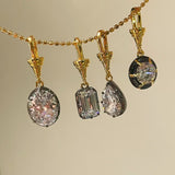 S925 Silver Gold Plated Square Bead Chain Necklace - floysun