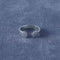 S925 Sterling Silver Embracing Ocean Ring - Organic Texturized Adjustable Band Ring - floysun