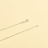 S925 Sterling Silver Floral Fringe Necklace - floysun