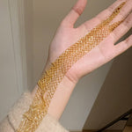 S925 Sterling Silver Handmade Lace Scarf Necklace - floysun