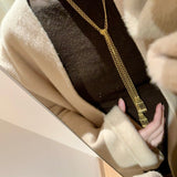 S925 Sterling Silver Handmade Lace Scarf Necklace - floysun