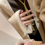 S925 Sterling Silver Handmade Lace Scarf Necklace - floysun