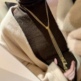 S925 Sterling Silver Handmade Lace Scarf Necklace - floysun