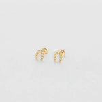 S925 Sterling Silver Lucky Horseshoe Stud Earrings - floysun