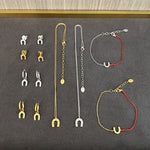 S925 Sterling Silver Lucky Horseshoe Stud Earrings - floysun